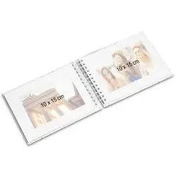 Hama  Fine Art  Spiral Lagune 24x17 50 weiße Seiten    9860