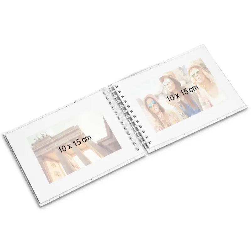 Hama  Fine Art  Spiral Lagune 24x17 50 weiße Seiten    9860