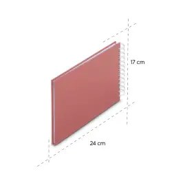 Hama  Fine Art  Spiral Terra 24x17 50 weiße Seiten    9854