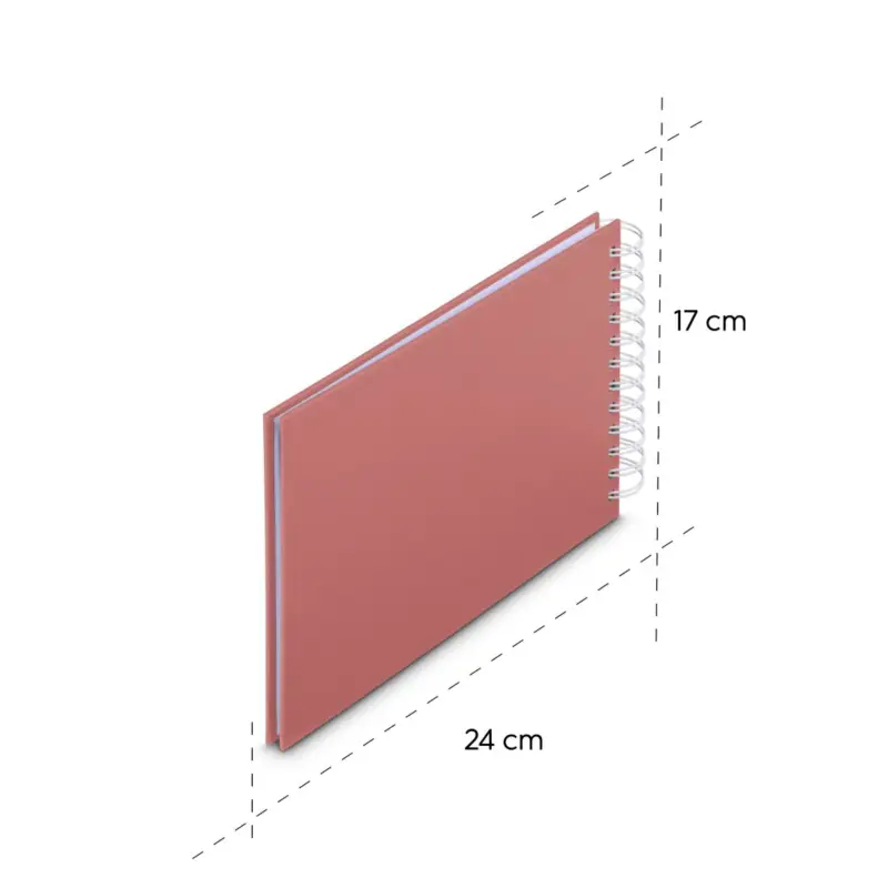 Hama  Fine Art  Spiral Terra 24x17 50 weiße Seiten    9854