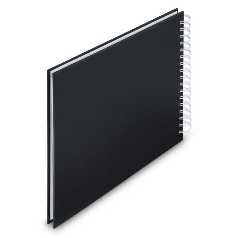 Hama  Fine Art  Spiral NewBlack 28x24 50 weiße Seiten    9831