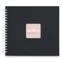 Hama  Fine Art  Spiral NewBlack 28x24 50 weiße Seiten    9831