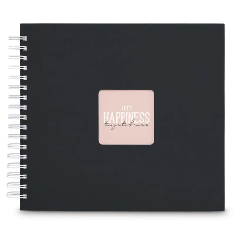 Hama  Fine Art  Spiral NewBlack 28x24 50 weiße Seiten    9831