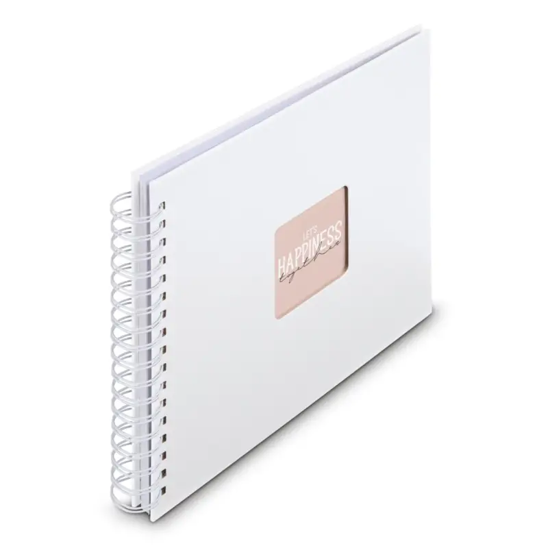 Hama  Fine Art  Spiral weiß 28x24 50 weiß Seiten    9843