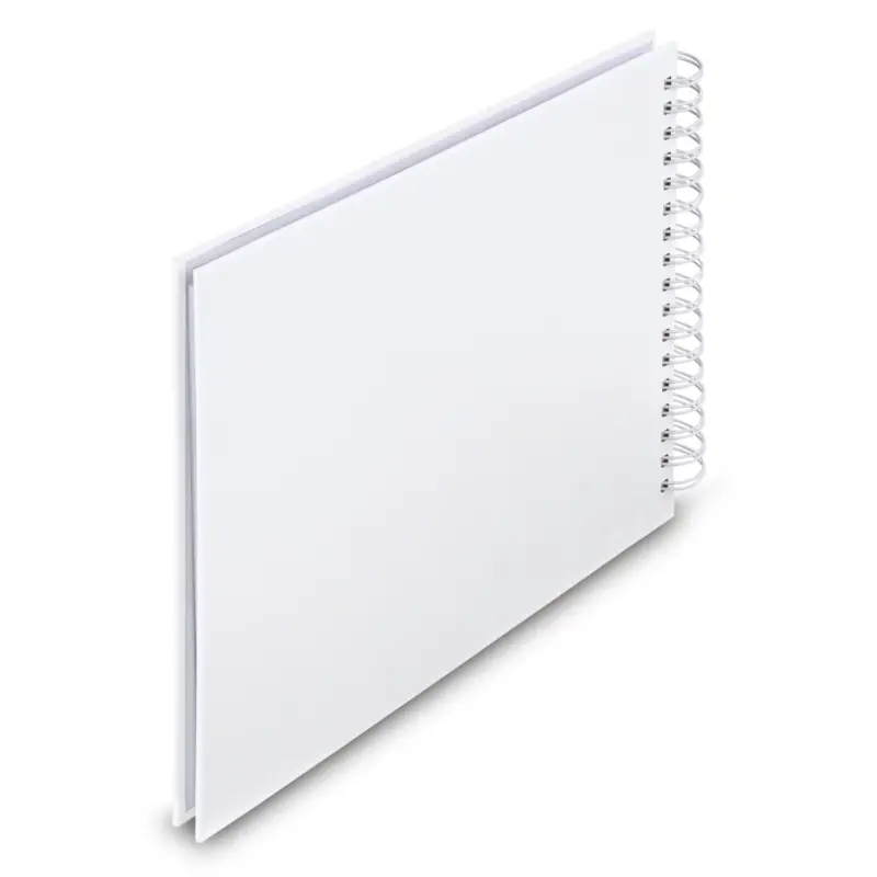 Hama  Fine Art  Spiral weiß 28x24 50 weiß Seiten    9843