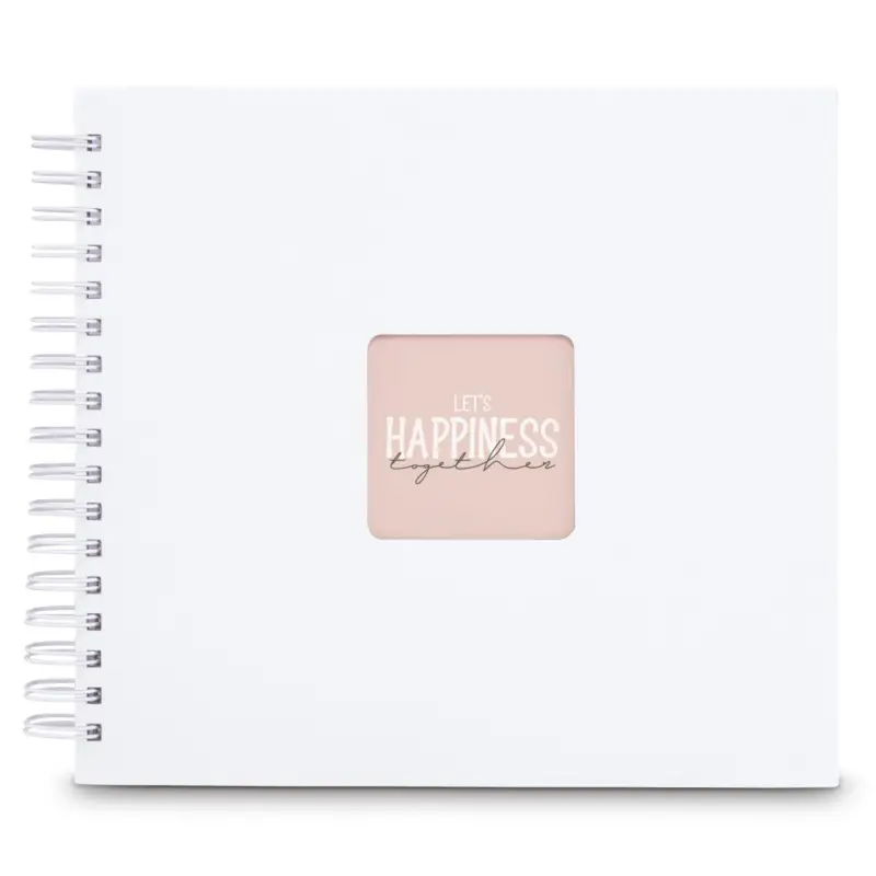 Hama  Fine Art  Spiral weiß 28x24 50 weiß Seiten    9843