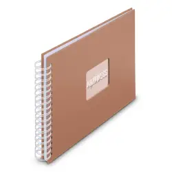 Hama  Fine Art  Spiral Mousse 28x24 50 weiße Seiten    9849