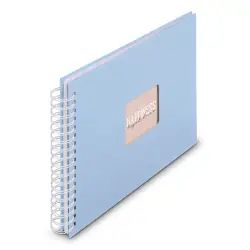 Hama  Fine Art  Spiral Lagune 28x24 50 weiße Seiten    9861