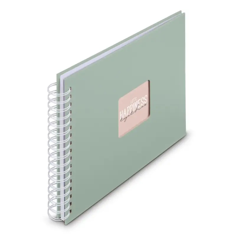 Hama  Fine Art  Spiral Salbei 28x24 50 weiße Seiten    9867