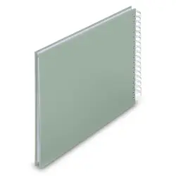 Hama  Fine Art  Spiral Salbei 28x24 50 weiße Seiten    9867