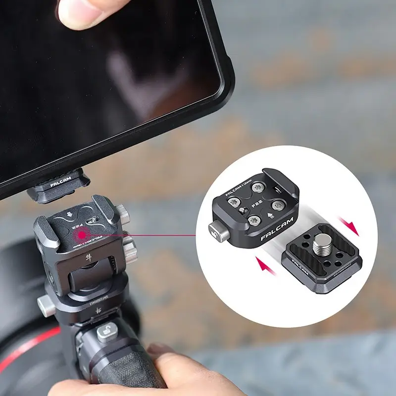 Ulanzi FALCAM F22 Mini głowica 3D F014 z dwiema szybkozłączkami Quick Release