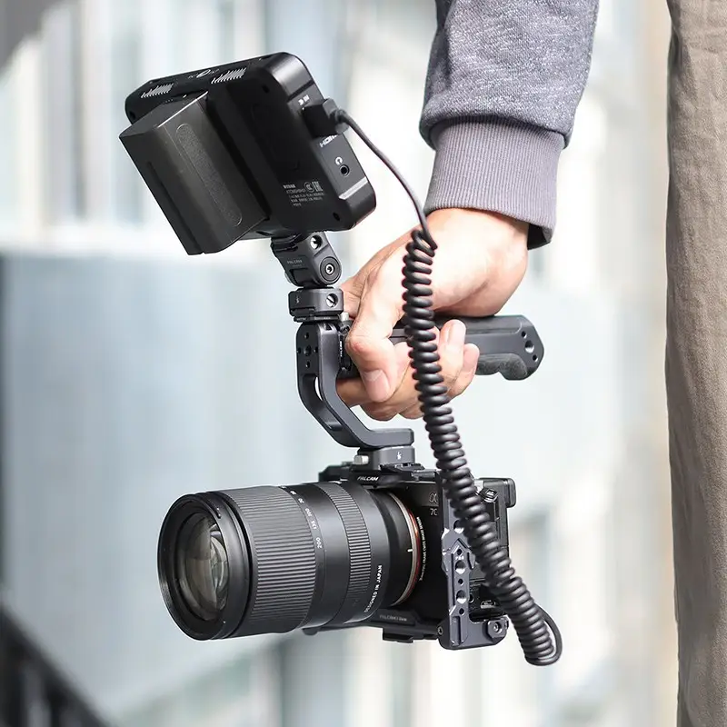 Ulanzi FALCAM F22 Mini głowica 3D F014 z dwiema szybkozłączkami Quick Release