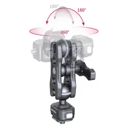 Ulanzi FALCAM F22 Uchwyt magic arm F018 z dwiema szybkozłączkami Quick Release