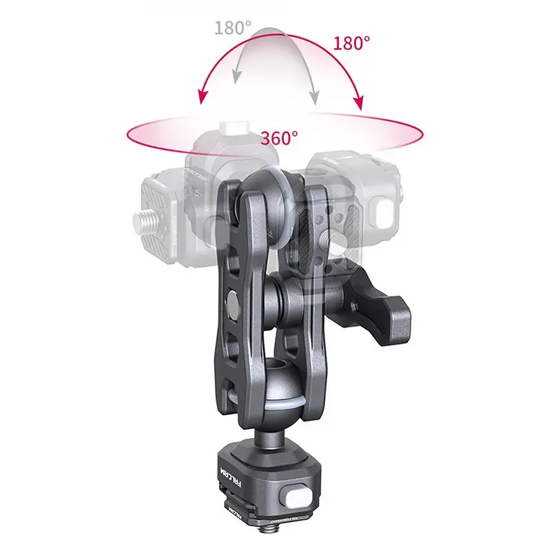 Ulanzi FALCAM F22 Uchwyt magic arm F018 z dwiema szybkozłączkami Quick Release