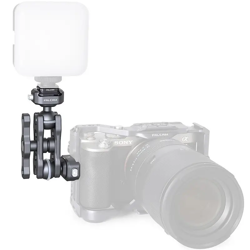 Ulanzi FALCAM F22 Uchwyt magic arm F018 z dwiema szybkozłączkami Quick Release