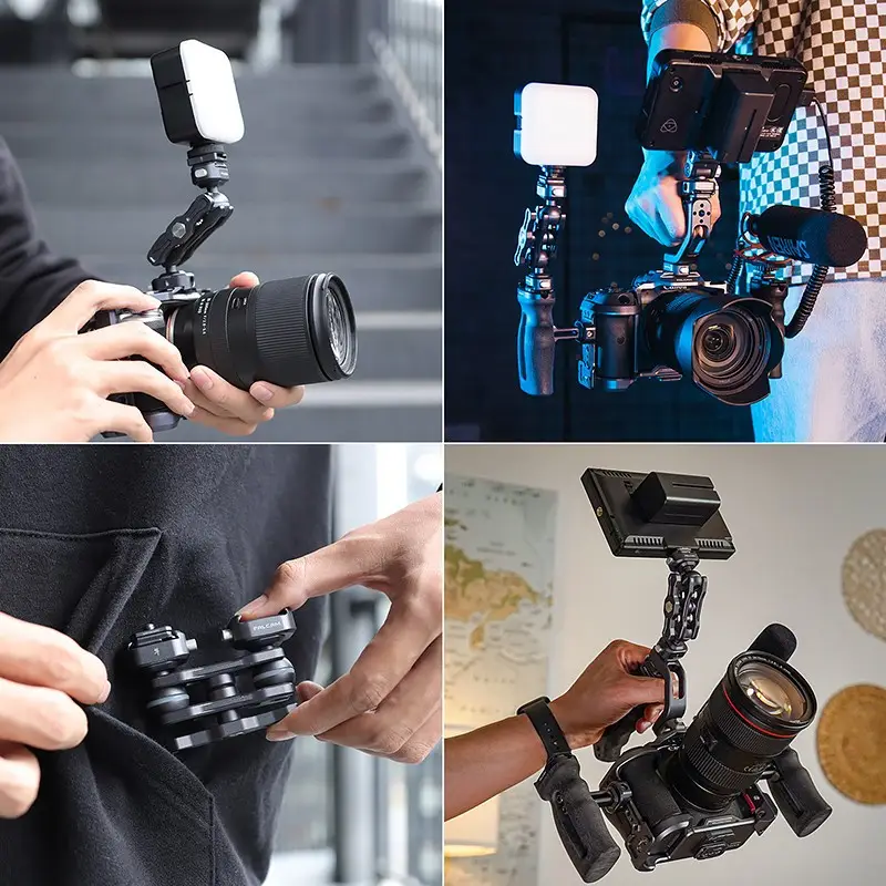 Ulanzi FALCAM F22 Uchwyt magic arm F018 z dwiema szybkozłączkami Quick Release