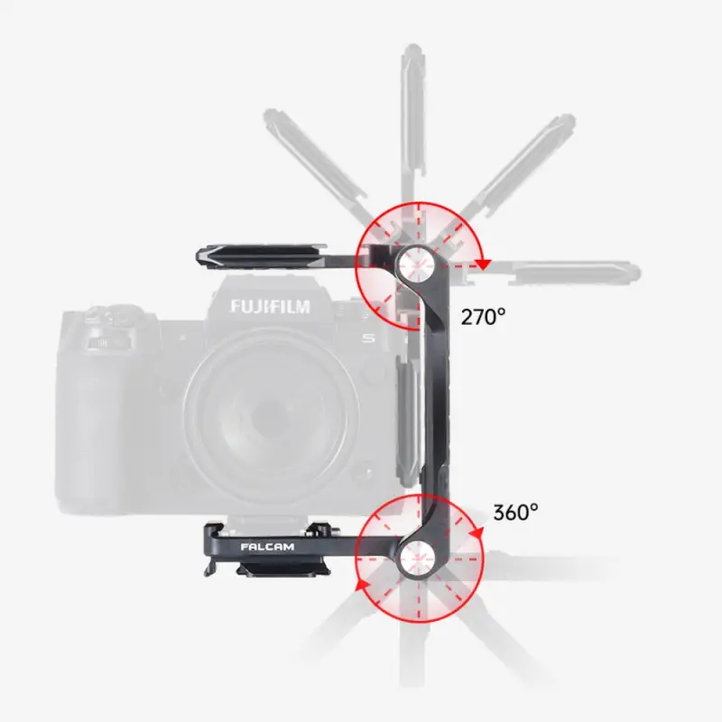 Ulanzi FALCAM F22&F38 Bracket - uniwersalna półklatka operatorska