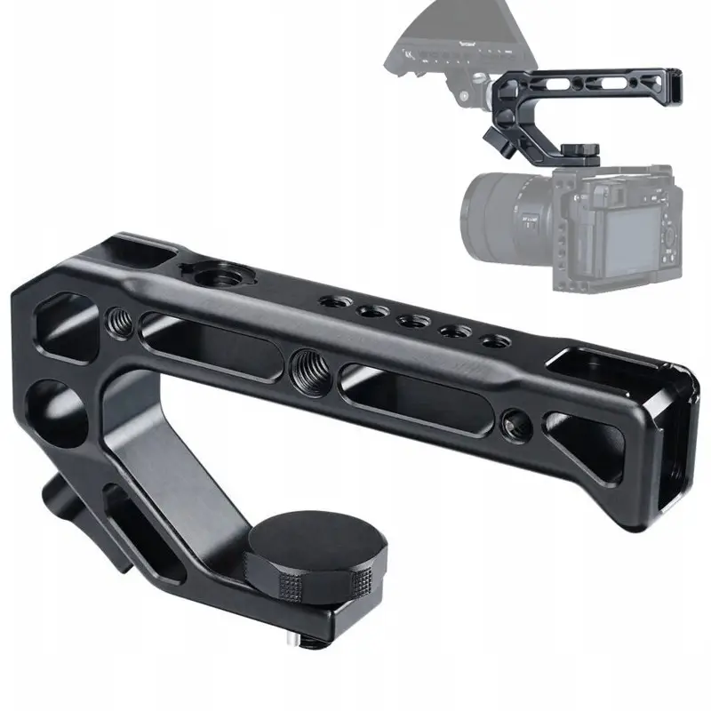 Uchwyt - szyna top handle Ulanzi UURIG R008 do klatki operatorskiej 3/8'' Arri locking pin [14,8cm]