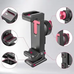 Uchwyt do telefonu Ulanzi ST-27 Iron Man IV aluminiowy