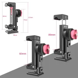 Uchwyt do telefonu Ulanzi ST-27 Iron Man IV aluminiowy