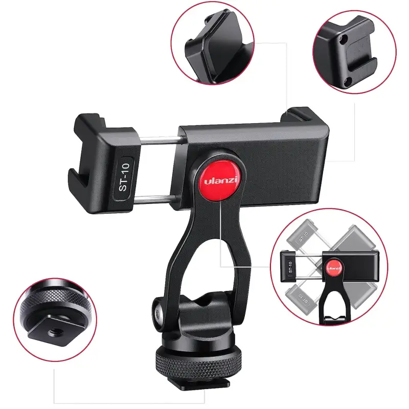 Uchwyt do telefonu Ulanzi ST-10 aluminiowy