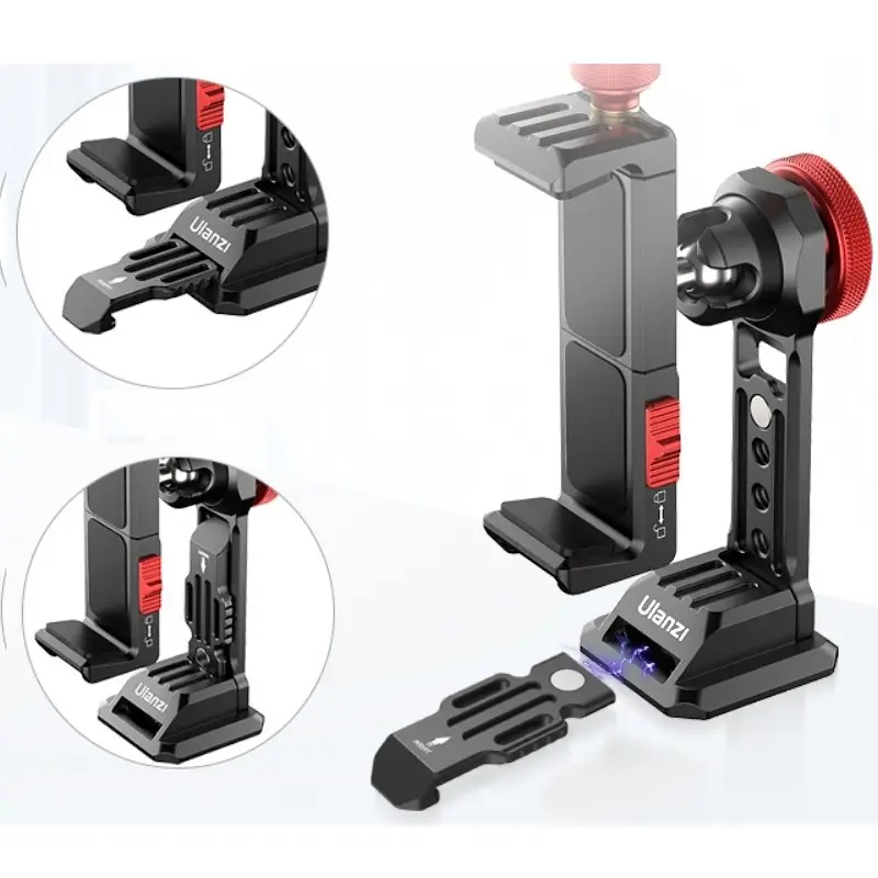 Uchwyt do telefonu Ulanzi ST-14 Iron Man III aluminiowy