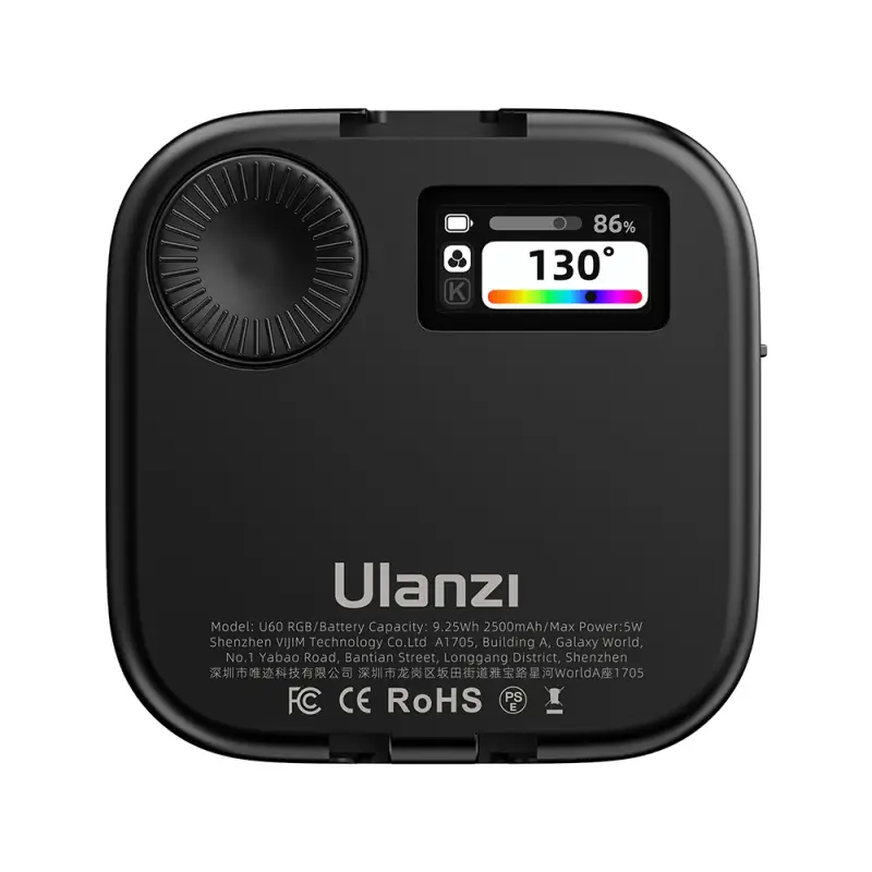 Lampa diodowa LED Ulanzi U60 2500-9000K + RGB