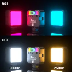Lampa diodowa LED Ulanzi VL49 2500-9000K + RGB