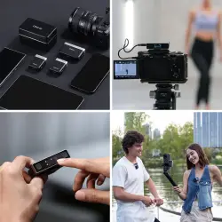 Bezprzewodowy zestaw mikrofonowy Ulanzi U-Mic AM18