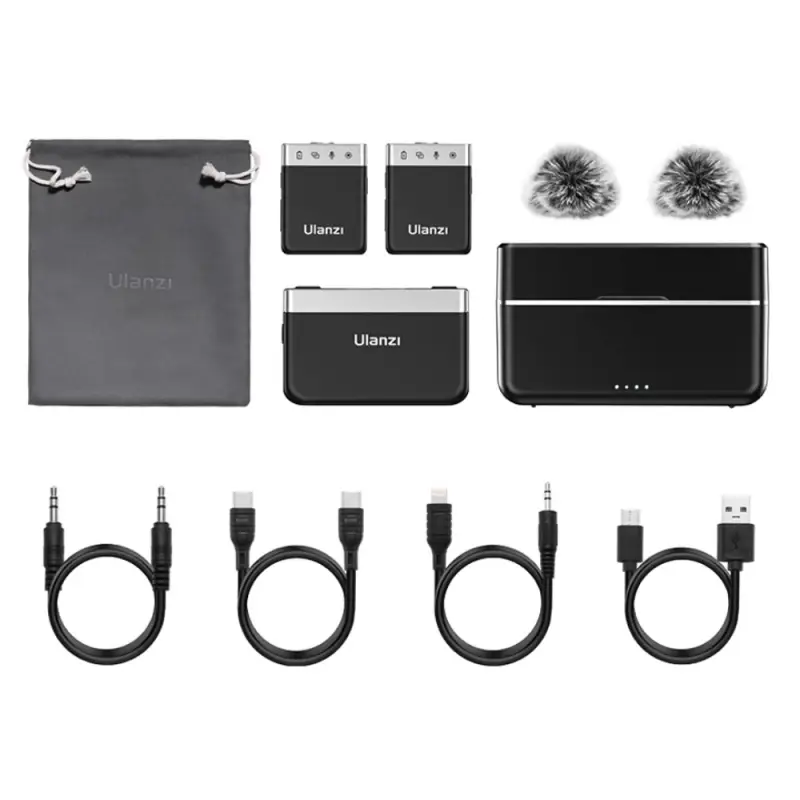 Bezprzewodowy zestaw mikrofonowy Ulanzi U-Mic AM18