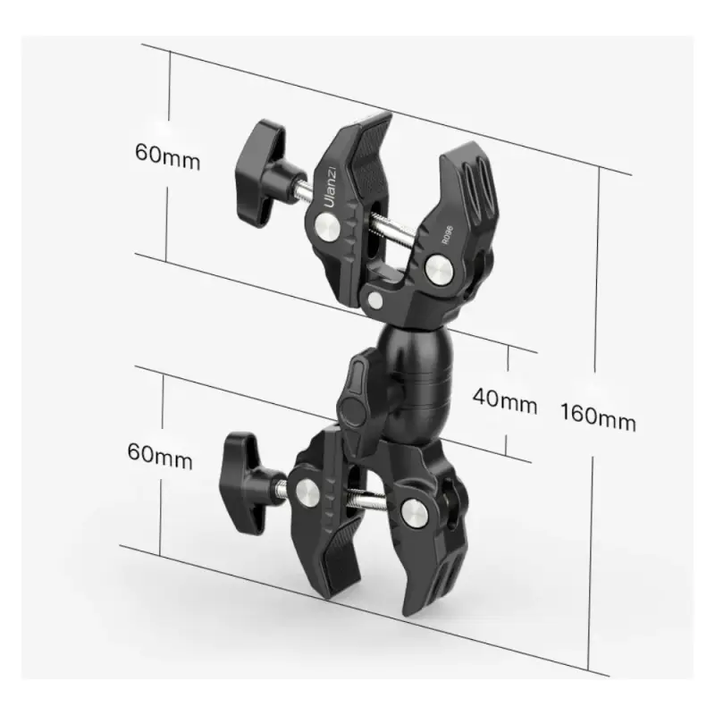 ULANZI R096 podwójny uchwyt crab clamp