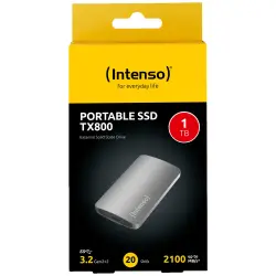 Intenso externe SSD TX800    1TB USB 3.2 USB-C 2100MBs Alu anthra
