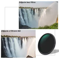 Filtr szary regulowany Fader Nano-X ND8-ND128 67mm K&F Concept