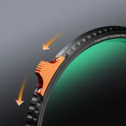 Filtr szary regulowany K&F Concept Nano-X True Color ND2-ND32 62mm