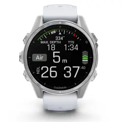 Garmin fenix 8 (43mm) Bialy/Srebrny
