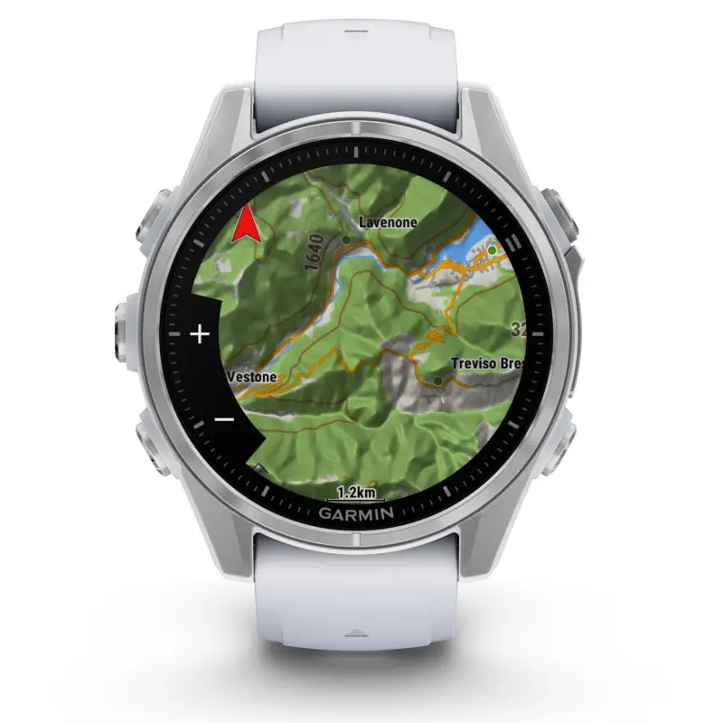 Garmin fenix 8 (43mm) Bialy/Srebrny