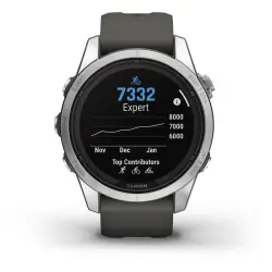 Garmin Fenix 7S Pro Solar (20mm) graphite/steel