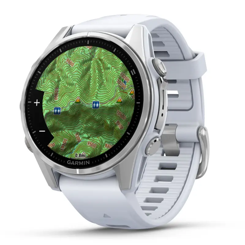 Garmin fenix 8 (43mm) Bialy/Srebrny