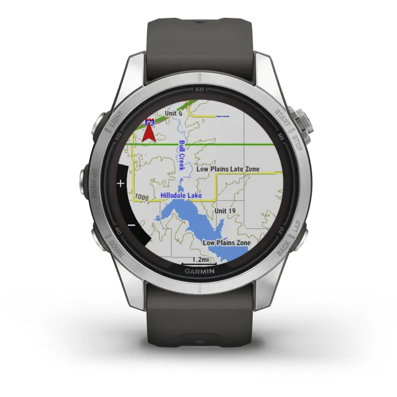 Garmin Fenix 7S Pro Solar (20mm) graphite/steel