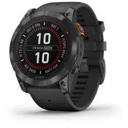 Garmin Fenix 7X Pro Solar (26mm) slate grey / black