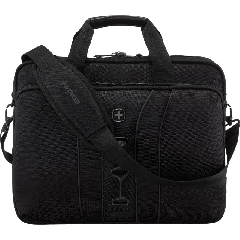Wenger Legacy Black Series 16 Laptop Briefcase black