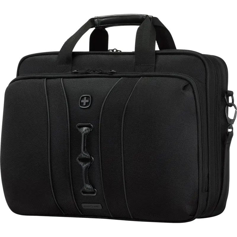 Wenger Legacy Black Series 16 Laptop Briefcase black