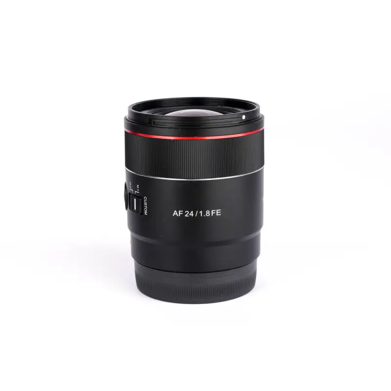 Używany obiektyw Samyang AF 24 mm f 2,8 mocowanie Sony E
