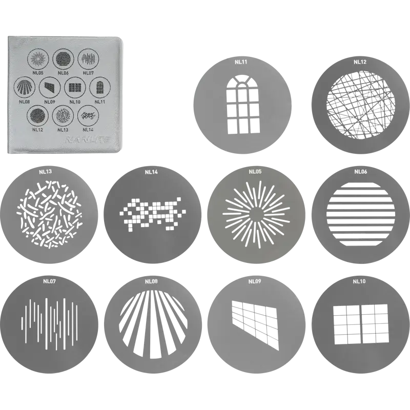 Nanlite GOBO Set 1 for PJ-FMM