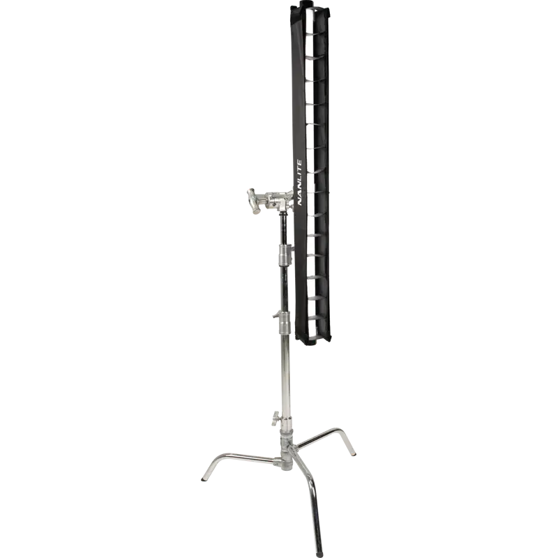 Nanlite Barndoor with eggcrate for Pavotube II 30X