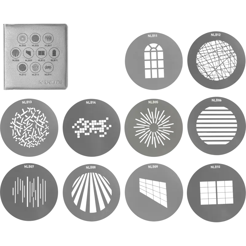 Nanlite GOBO Set 1 for PJ-BM