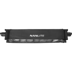 Nanlite Barndoor with eggcrate for Pavotube II 15C