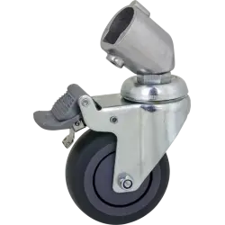 Kupo KC-080R 75mm Caster with Brake 22mm Round Adapter Set of Three