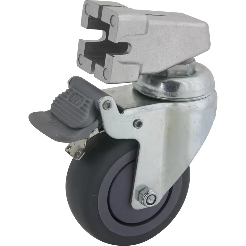 Kupo KC-080S 75mm Caster with Brake 22mm Square Adapter Set of Three