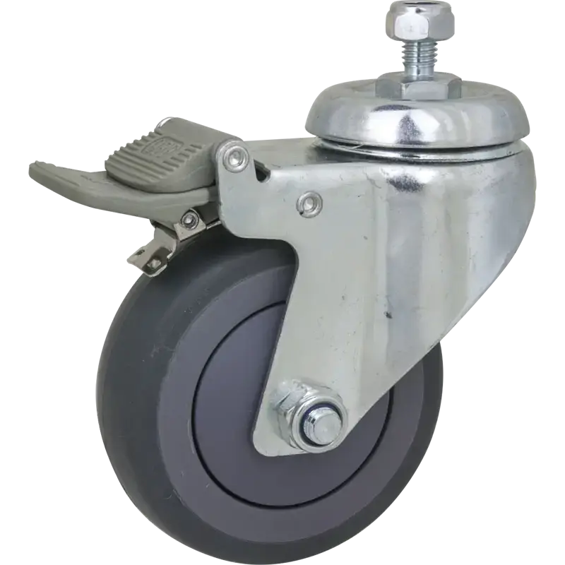 Kupo KC-100 100mm Caster with Brake M10 Thread Adapter Set of Three